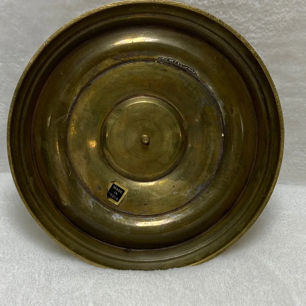 Vintage Brass Candle‎ Holder  Made in India
